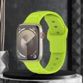thumbnail image 4 of Silicone Strap Replacement Sport Watchband Adjustable Comfortable Breathable Sweat-Absorbent for Apple Watch 1/2/3/4/5/6/7/SE/8, 4 of 5
