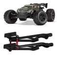 thumbnail image 4 of Metal Rear Wing Mount Set, 1/8 Scale Anti Deformation Long Lasting RC Rear Wing Mount  For Kraton Black + Red, 4 of 8