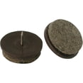 thumbnail image 1 of 1" Nail-On Felt Pads - Brown, 8 Pack, 1 of 2