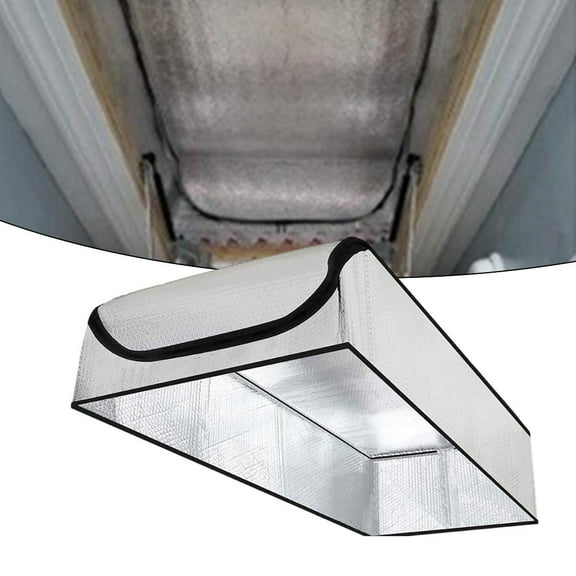 Attic Tent Insulation Cover With Attic Stairway Insulation Aluminum Foil Covers Waterproof Foldable Dust Cover