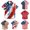 001-Red4, variant on VOUZZA Boys 4th of July Button Down Short Sleeve Shirt Kids Patriotic American Flag Independence Day Graphic Print Hawaiian Beach Camp Top Size 5-17
