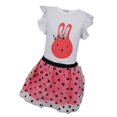 thumbnail image 1 of 2 uds., Vestido para niñas pequeñas, camiseta con + con puntos de , camisetas de conejo, trajes Sunnimix Vestidos de las muchachas, 1 of 8