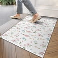 thumbnail image 4 of Princess Unicorn Flower Pattern Door Rugs,Washable Non Slip Door Mats Indoor,Decorative Door Mats,Entry Mat Indoor for Entrance,Bedroom,Kitchen,Bathroom,17"x30", 4 of 6