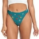 thumbnail image 1 of Balery Funny Cat Blue Tangas de Algodón para Mujer con Estampado – Ropa Interior Sexy, Transpirable, G-string-Small, 1 of 6