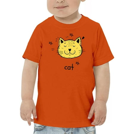 

Cute Little Cat Face T-Shirt Toddler -Image by Shutterstock 4 Toddler