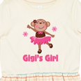thumbnail image 4 of Inktastic Gigi's Girl Monkey Girls Toddler Dress, 4 of 5