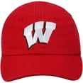 thumbnail image 2 of Infant Top of the World Red Wisconsin Badgers Mini Me Adjustable Hat, 2 of 4