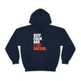 thumbnail image 2 of Keep Calm and Stop Racism Unisex Hoodie, S-5XL Anti-racism Anti-racist, 2 of 6