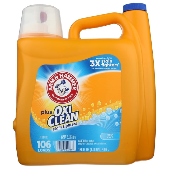 Detergente líquido Arm & Hammer Oxi Clean Fresh 4,08 L
