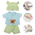 thumbnail image 2 of SharkTRUE 10 Inch Baby Doll Clothes Set Reborn Doll Accessories Doll Outfits Clothes Dress for Reborn Doll Newborn Girl Boy, 2 of 7