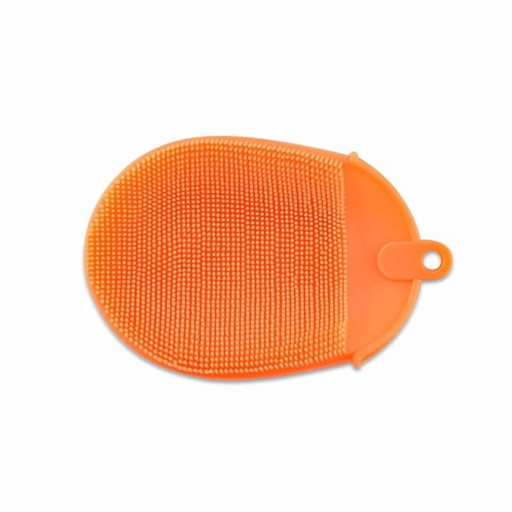 Fareti Vegetable Brush Potato Scrubber Veggie Brush Silicone Reusable Cleaning Tools for Kitchen Food Potato Carrots