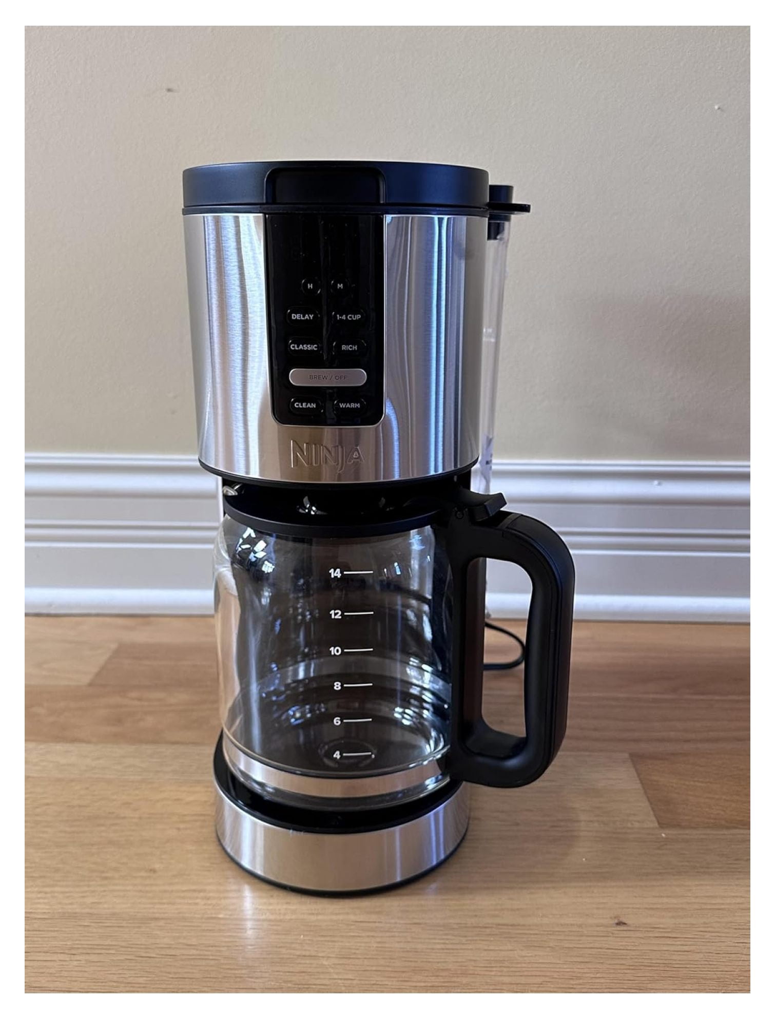14-Cup Glass Carafe for DCM201CP Programmable XL Coffee Maker