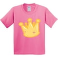 thumbnail image 3 of Inktastic Gold Crown Youth T-Shirt, 3 of 5