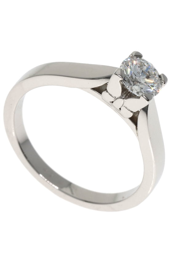 Pre-Owned Van Cleef & Arpels Papillon Diamond Ring, Size 49, VVS2 Clarity, Platinum PT950,...