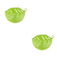 thumbnail image 4 of Wosthever Tamiz de de arroz con forma de hoja limpia y duradera, utensilio de limpieza, pinzas de cocina, herramientas bien diseñadas, limpieza Type1 NO1, 4 of 5