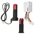 thumbnail image 4 of Agarre del Acelerador de Bicicleta, Aleación de Aluminio 48V500W Ligera de la Velocidad del Interruptor de Velocidad de Bicícleta Universal para Bicicletas Eléctricas Scootes, 4 of 7