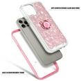 thumbnail image 4 of Compatible with iPhone 15 Pro Max Case, Nagebee Full Body Protection with [Built-in Screen Protector]/Camera Lens Protector/Diamond Wrist Strap Lanyard/Ring Holder, Shockproof Bumper Case (Rose Gold), 4 of 7