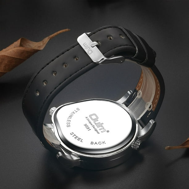 Time concepts stainless hotsell steel case back