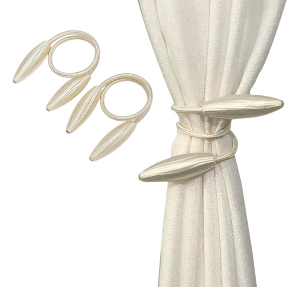 Vintage Curtain Tiebacks, Curtain Ties for Drapes Home Decor, Farmhouse Curtain Tie Back Holder for Curtains for Home Office, Bedroom, Bathroom Decor(1 Pair)