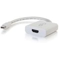 thumbnail image 1 of C2G 54308 4K Mini DisplayPort to 4K UHD HDMI Active Adapter Converter, White (8 Inches), 1 of 4