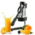 thumbnail image 1 of Hand Press Juicer Machine Kitchen Cast-Iron Orange Juice Squeezer Commercial, 1 of 8