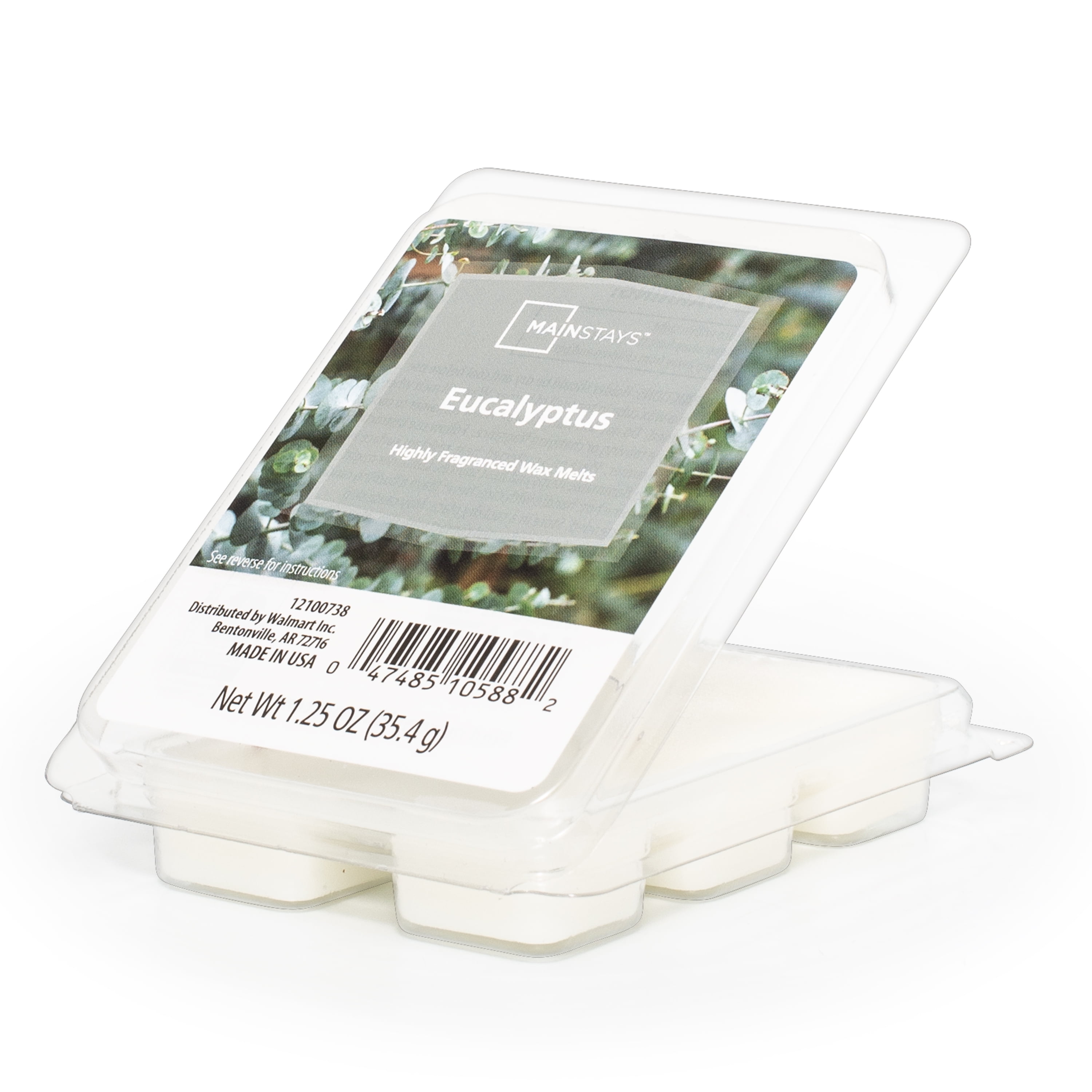Mainstays Eucalyptus Scented Wax Melt, 1.25 oz