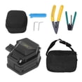 thumbnail image 3 of Kit d'Outils de Finition FTTH, Kit d'Outils Fibre Optique Adaptateur de Coupe Décapant Professionnel pour Machine de Soudure, 3 of 8