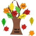 thumbnail image 4 of 4E's Novelty Thankful Tree Craft Kit 12-Pack, Foam, Self-Adhesive - 11” Gratitude Tree Kit With Leaves To Write On, Perfect for Kids Ages 4-8, 4 of 8