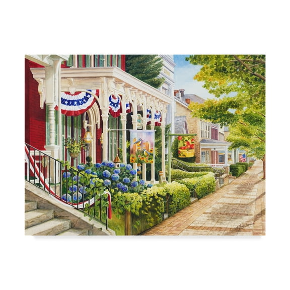 Trademark Fine Art 'Charm Of Ephata' Canvas Art by Mary Irwin