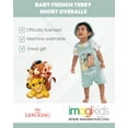 thumbnail image 3 of Disney Lion King Simba Timon Pumbaa Infant Baby Boys French Terry Short Overalls T-Shirt and Hat 3 Piece Outfit Set Newborn to Infant, 3 of 5