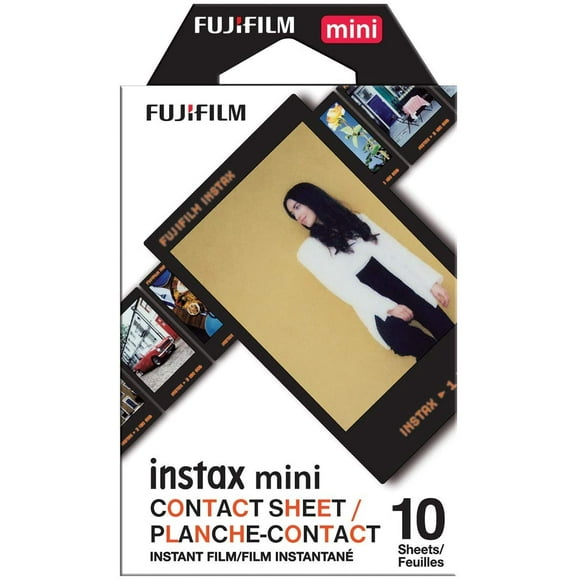 Fujifilm Instax Mini Film de Feuille de Contact - 10 Poses