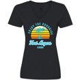 thumbnail image 3 of Inktastic Summer Enjoy the Sunshine Fort Meyers Florida in Blue Women's V-Neck T-Shirt, 3 of 5