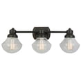 thumbnail image 1 of Design House 577874 Sawyer 3 Vanity Light - Oil Rubbed Bronze, 1 of 1
