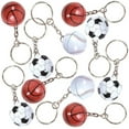thumbnail image 4 of 2 PCS Soccer Ball Keychains, Mini Football Key Chain, Sports Ball Key Ring for Party Favors, Team Souvenir, Sport Rewards, Event Giveaways, 4 of 8