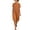 Orange, variant on YuXingFu Wedding Guest Dresses for Women Mid-Length V-Neck Plus Size Womens Dress Short Sleeve with Pocket Casual Summer White S