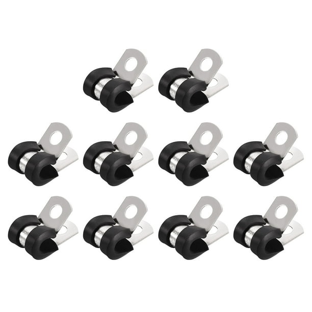 Abrazadera Ajustable 6 Abrazaderas Acero Inoxidable 304 - Ajustables Para Mangueras, Tuberías Y Cableado Banda Manguera Ajustable