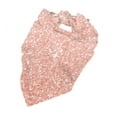 thumbnail image 5 of Bingfone Rose Gold Glitter-Washable Dog Scarf Triangle Adjustable Puppy Bandana Bib Handkerchief For Medium Large Dog Cat, 5 of 9