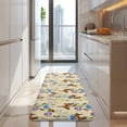thumbnail image 4 of Butterfly Flower Plant Pattern Kitchen Rug Mat,Kitchen Runner Rugs Non Skid Washable,Decorative Kitchen Floor Mats for Kitchen,Sink,Laundry,17"x47.2", 4 of 7