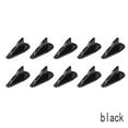 thumbnail image 5 of 10Pcs Universal PP EVO-Style SharkFins Spoiler Wing Kit Roof Vortex Generator, 5 of 11