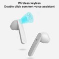 thumbnail image 4 of Gwong Electrónica 2 UNIDS MS-T12 Auriculares inalámbricos Bluetooth-Compatible con Bluetooth 5.0 Reducción de ruido Control táctil impermeable HIFI Estéreo Auriculares en el oído para deportes, 4 of 6