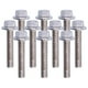 thumbnail image 1 of 10 tornillos de cabeza hexagonal con brida de acero inoxidable 304, accesorios M5, 10/12/16/20/25/30/35/40 mm, M5 x 25, 1 of 14