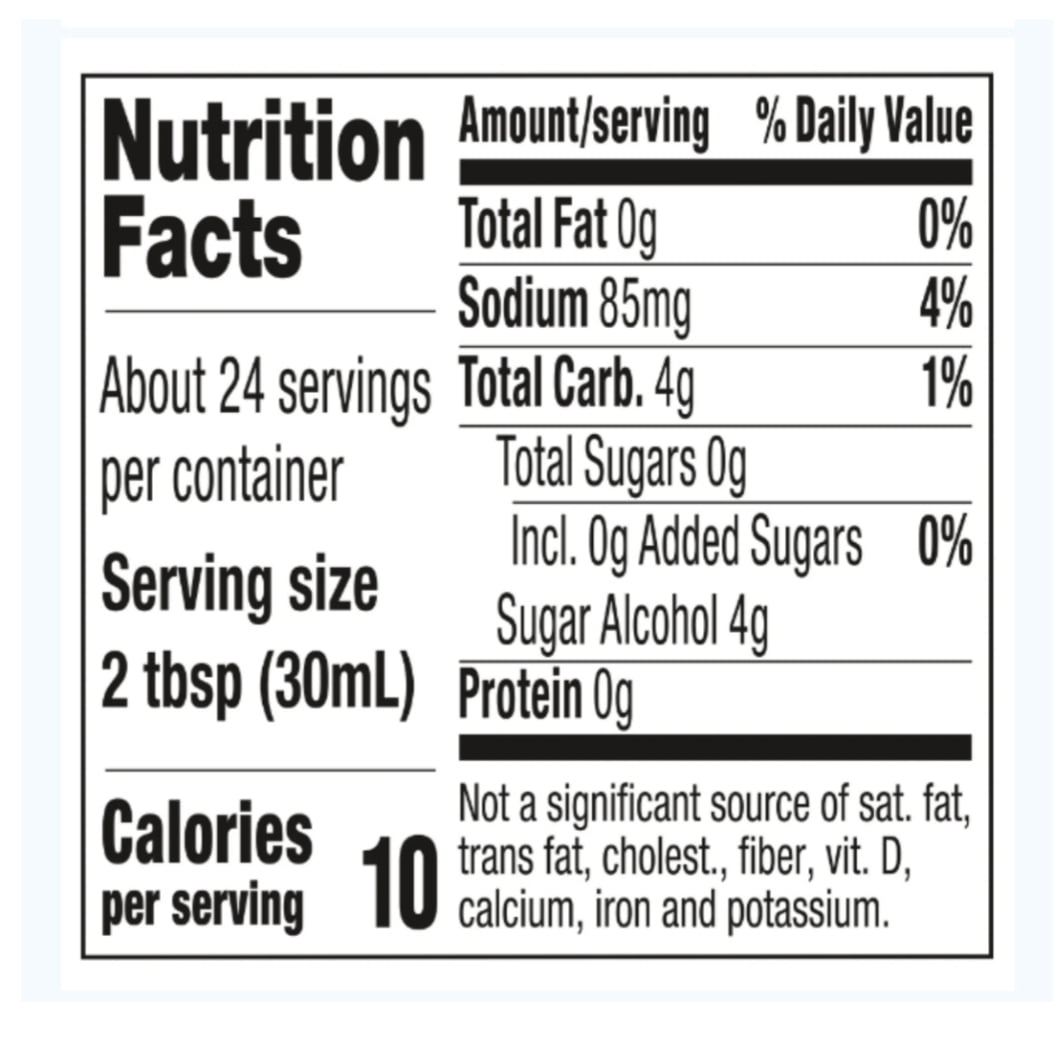 Log Cabin Sugar Free Syrup, 24 FL oz (2 pack) and 8in Silicone Spatula (Color Varies)