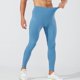 thumbnail image 4 of Pantalones largos para hombre, de nailon, holgados, informales, a la moda, con botones, bolsillos, cordón y cintura elástica., 4 of 9