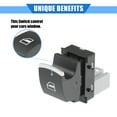 thumbnail image 3 of Unique Bargains Car Window Control Switch for Volkswagen Tiguan 5N SUV 2007-2018 Durable Plastic Black Front Rear, 3 of 7