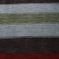 thumbnail image 4 of Rugsotic Carpets Hand Knotted Wool Area Rug 5'x8' Brown Silver Contemporary Rectangle Indoor Rug for Living Room, Bedroom Antimicrobial L00098, 4 of 8
