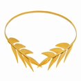 thumbnail image 2 of Eoperou Leaf Crown Stainless Glossy Exquisite Solid Color Headwear Bridal Wedding Dress Accessories Queen Tiara Crown Women Headgear, 2 of 7