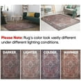 thumbnail image 6 of Keen Home Design Machine Washable Area Rugs with Non-slip Backing, Ideal for Hallway, Living Room, Bedroom, Kitchen and Laundry Room, Vintage Moroccan and Low Pile Rug - ( 2'6'' x 7'), 6 of 9