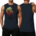 thumbnail image 4 of OIOLOYJM Tank Tops for Men Tropical Hawaiian Casual Palm Tree Sleeveless Shirts Cotton Muscle Athletic Tank Tops Navy S, 4 of 4