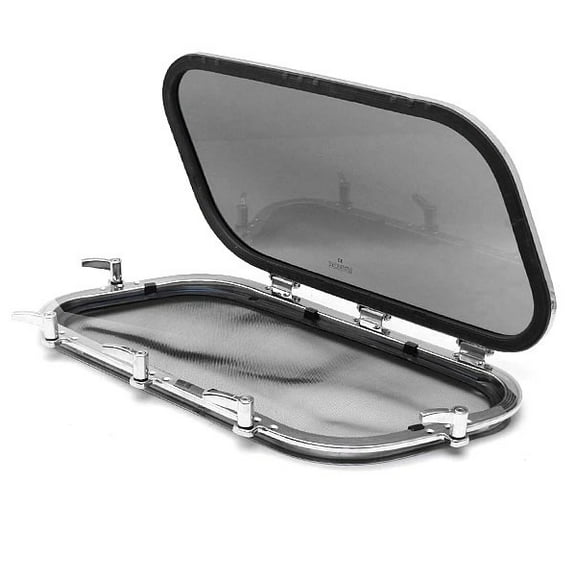 Bomar Boat Port Window S321POR-.75-LSA | Four Winns 060-2180 w/ Screen