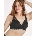 thumbnail image 4 of Maidenform Pure Comfort Convertible Wireless Bralette Black 40B Women's, 4 of 4